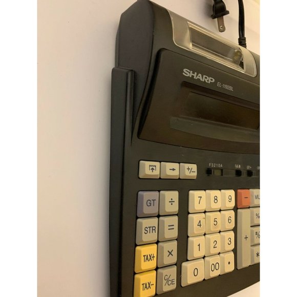 Sharp EL-1192BL Scientific Calculator 2 Color Printing 12 Digit Adding M… - Picture 7 of 9